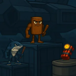 Défiez un ami dans un jeu frénétique de patate chaude inversée ! Évitez votre adversaire et assurez-vous de tenir la bombe lorsque le temps est écoulé pour…