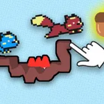 Libérez votre créativité dans ce jeu de dessin unique où vous concevez le niveau ! Défiez un ami, tracez des chemins et faites la course jusqu'au gland. Jouez…