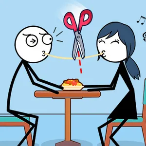 Résolvez des puzzles hilarants et astucieux pour aider un héros stickman dans sa quête amoureuse. Testez votre logique et profitez d'une aventure casse-tête…