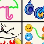 Testez votre logique et vos compétences spatiales dans Dessin en une seule ligne. Reliez tous les points avec une seule ligne continue sans repasser sur votre…