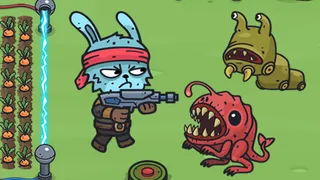 Défendez votre ferme des vagues de monstres incessantes dans ce jeu de survie stratégique. Choisissez des améliorations puissantes, débloquez de nouveaux héros…