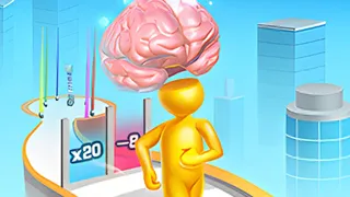 Testez vos réflexes dans Superbrain ! Courez, collectez des objets pour développer votre cerveau, évitez les obstacles et atteignez la ligne d'arrivée avec un…