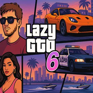 Explorez une ville immense à votre rythme dans Lazy GTO 6. Conduisez des voitures, découvrez des zones cachées et profitez d'une liberté totale dans cette…