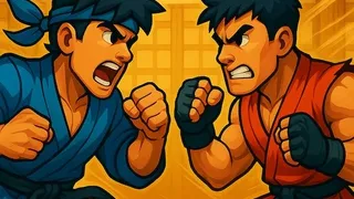 Match Fighter : un jeu de combat au tour par tour unique. Libérez vos talents d'énigmes, alignez des tuiles pour attaquer et vaincre vos adversaires en duel…